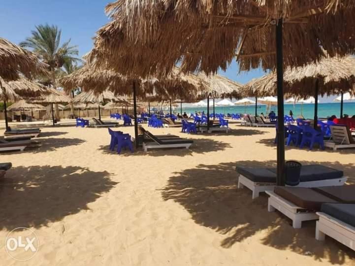شاليه فرش فندقي بقرية بالميرا بيتش العين السخنه للعائلات Айн-Сохна Экстерьер фото